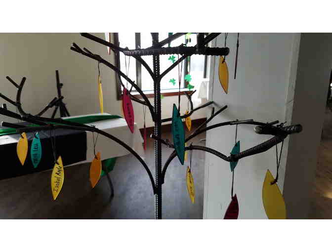 Iron Garden Tree 7th Grade Project by Mrs. DePetro's Class