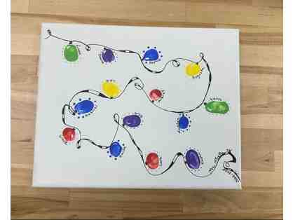4K Mrs. Minetta Class Christmas Fingerprint Art