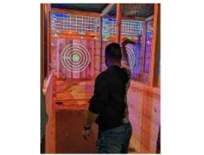 Madison Axe Throwing and Koozies