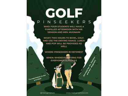 Afternoon with Mr. Siemion and Mrs. Mugnaini at Pinseekers