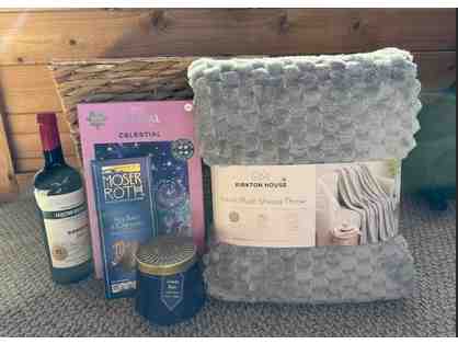 A Cozy Night At Home Basket