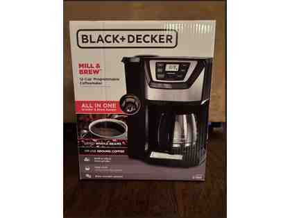 Black & Decker Mill & Brew 12 Cup Programmable Coffeemaker