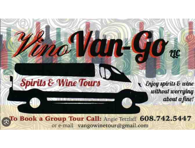 Drumlin Ridge Winery Wine Tasting and $25 Vino Van-Go Wine Tour Gift Certificate