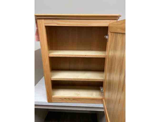 Lighter Wood Cabinet