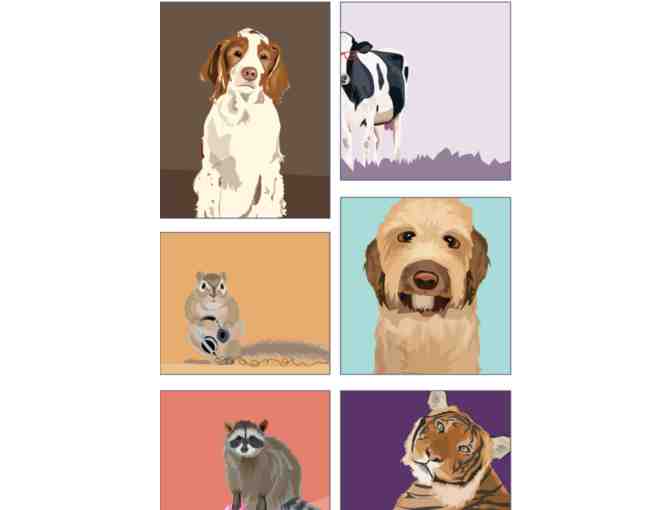 Custom Pet Portrait by Bright Light Designs!