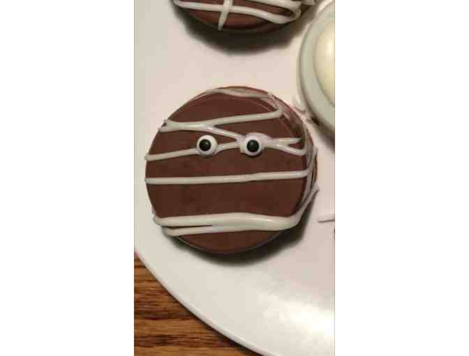 25 Custom Chocolate-Covered Oreo Cookies from Ms. Schloss!