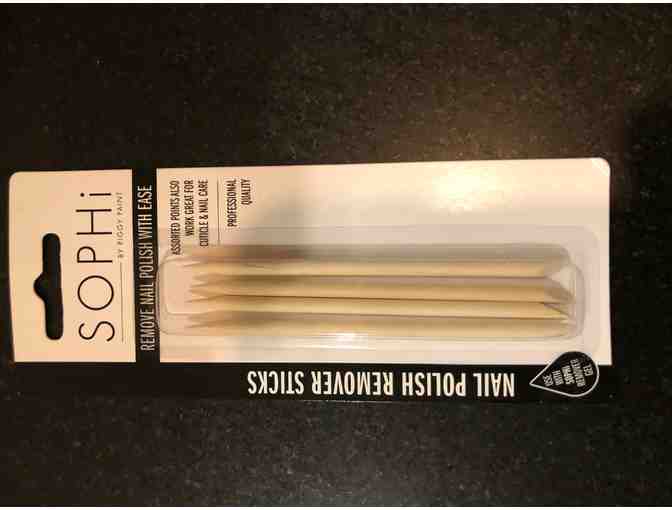 Organic/Non-Toxic Sophi Nail Polish and Badger Balm Nail Care items!