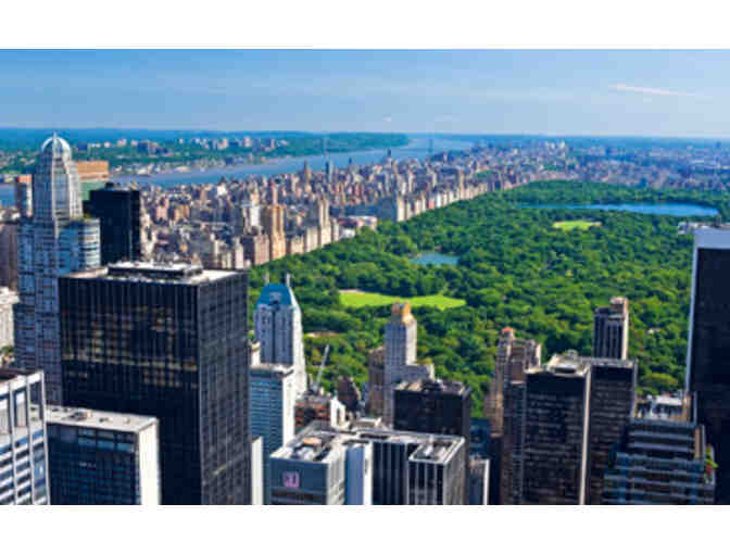 Top of the Rock Observation Deck at Rockefeller Center - 2 Tickets
