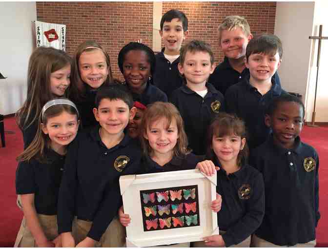 1st and 2nd Grade Art - Butterflies