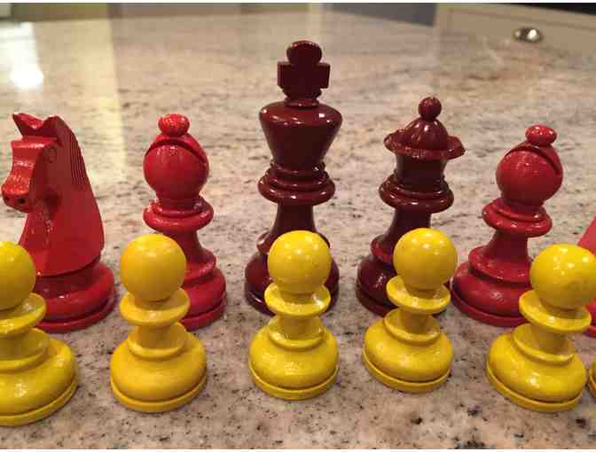 Chess Set - Hand Painted by the 5th and 6th Graders