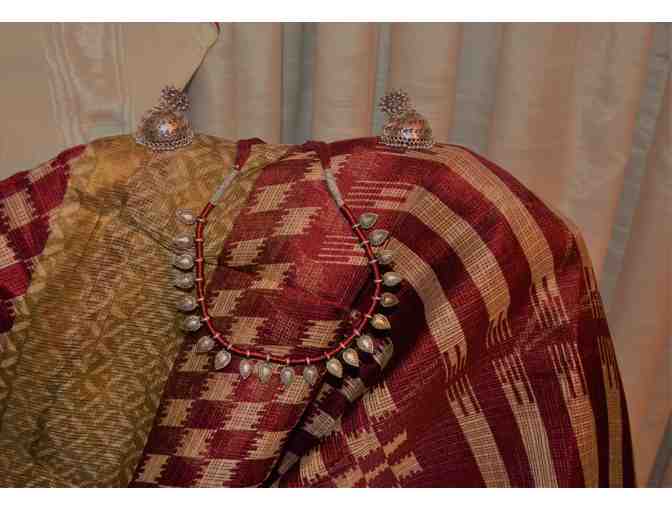 Kota Silk in Garnet Saree