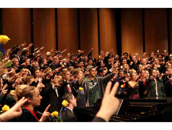 A+ Conduct the 'Hymn of Praise' at Samohi's Winter Choral Concert 2024