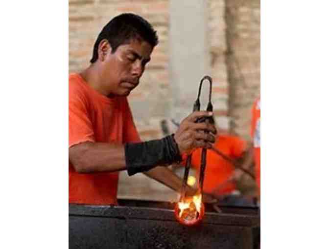 NOVICA Handblown rocks glasses, 'Rainbow Centrifuge' (set of 6 - $69.00 value)