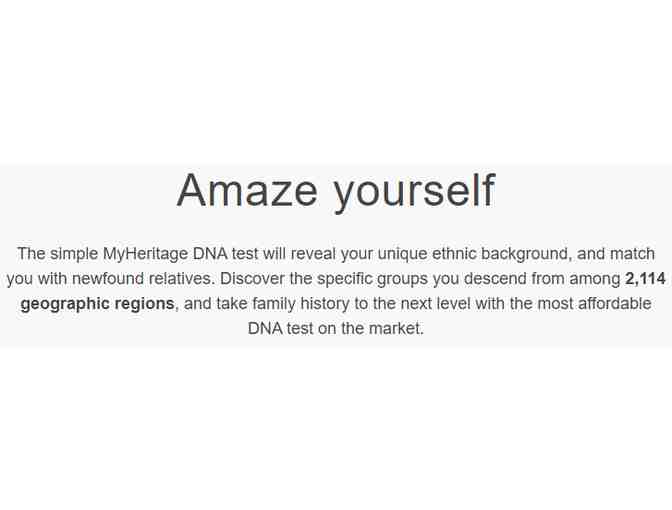 One-Year MyHeritage Complete Plan Membership