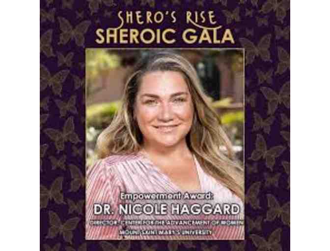 Dinner with Dr. Nicole from the Center for the Advancement of Women.