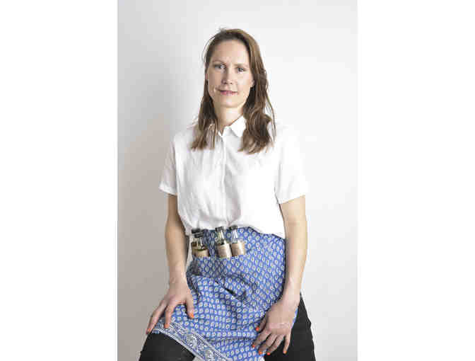 Park-Family owned/homemade basket of oils & protein powders for skincare and cooking