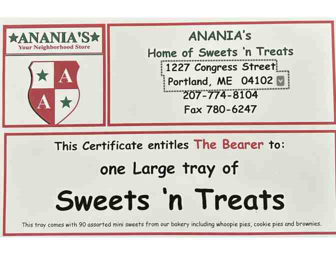 Sweets 'N Treats Large Tray- Anania's