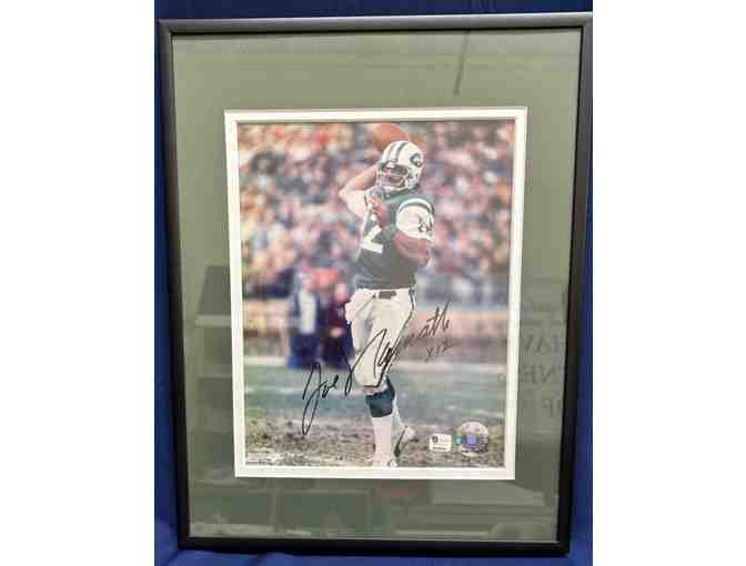 Joe Namath Signed Photograph