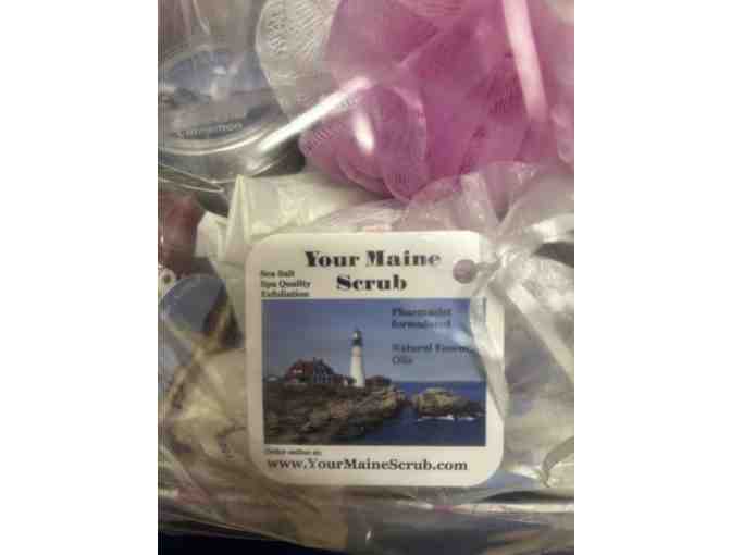 Your Maine Scrub Soap Basket