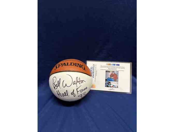 Bill Walton Autographed Mini Basketball