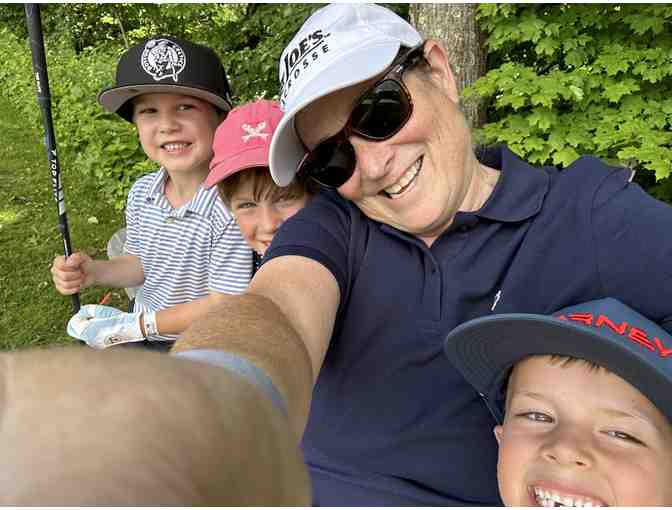 Golf & lunch with Mrs. Wescott (Three kids)