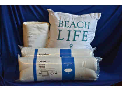 Bedding Set (Queen) with Throw Pillow