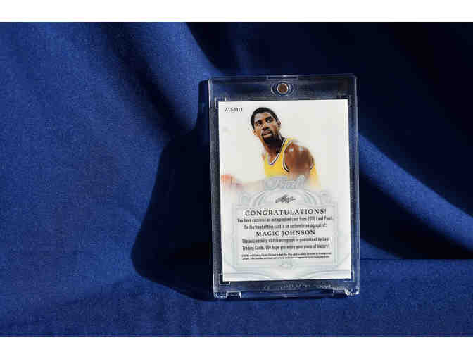 Autographed Magic Johnson Card 2018