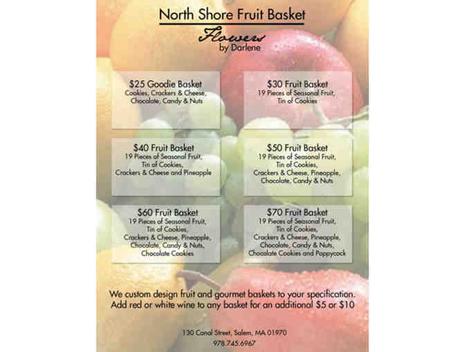 North Shore Fruit Basket - Fruit and Gourmet Basket