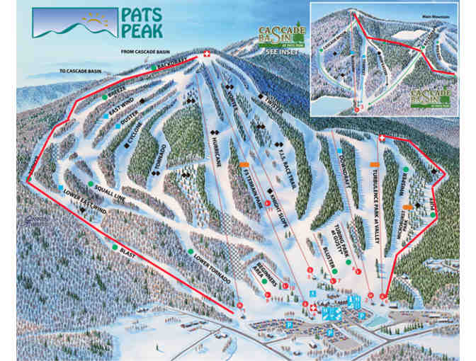 Pats Peak - Two Weekday/Night Lift Tickets (VALID THROUGH 2019 SEASON!)