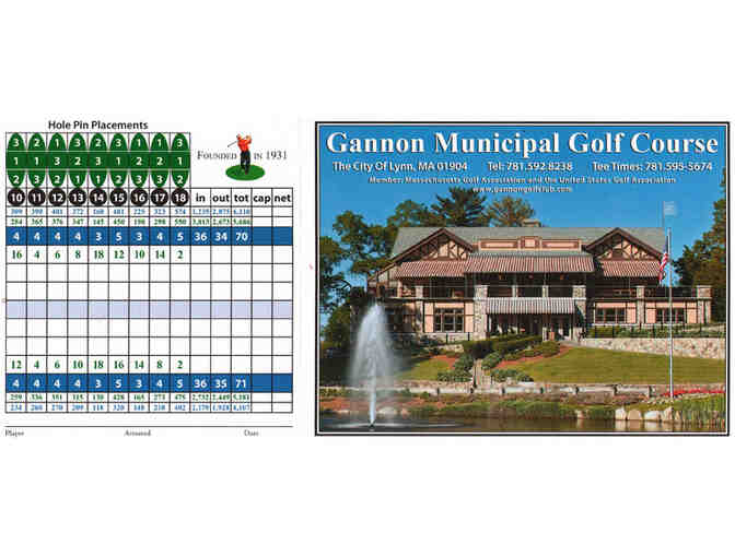 4 Rounds of Golf (18 holes) at Gannon Golf Club