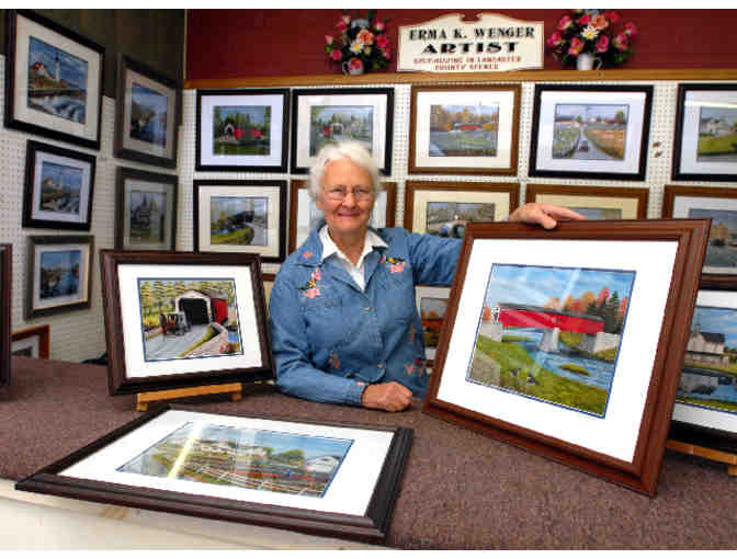 'A Busy Lady' Signed and Numbered Print by Erma K. Wenger