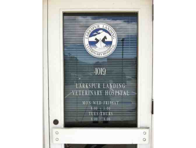 One Visit at Larkspur Landing Veterinary Hospital