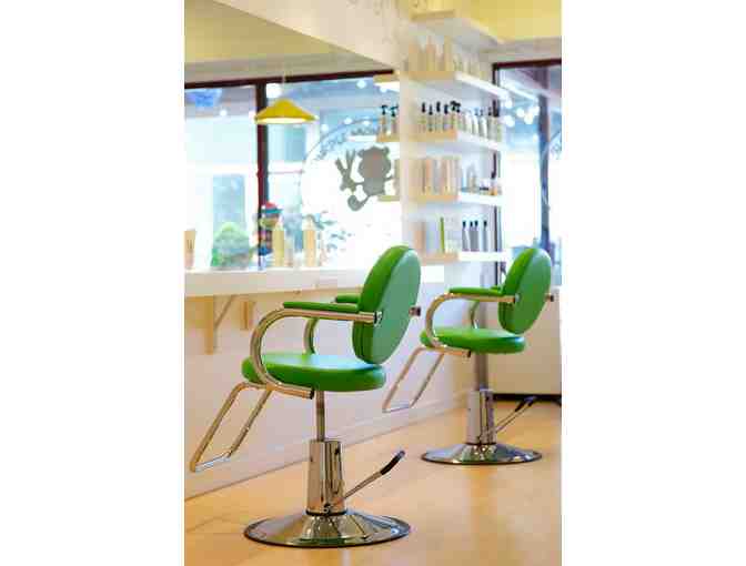 Purple Monkey Hair - Two (2) Kids Hair Cuts