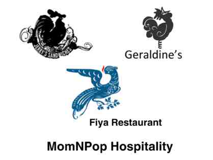 $30 Gift Card to Fiya Restaurant or Jerry's Sandwiches or Geraldine's Cafe