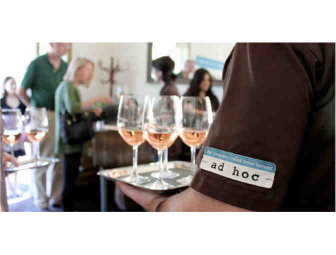 Dinner with Wine Pairing for 2 at Ad Hoc Restaurant