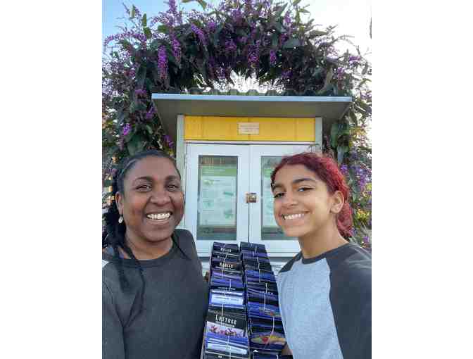 Backyard Garden Basket + Site Visit from Napa Seed Library's Lauren Buffaloe Muscatine