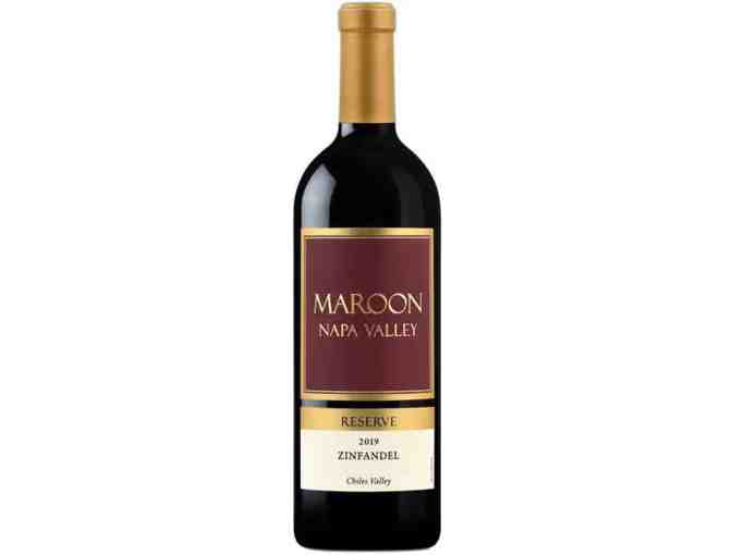 For Your Valentine: Caramels + Maroon 2019 Chiles Valley Reserve Zinfandel, 1 bottle