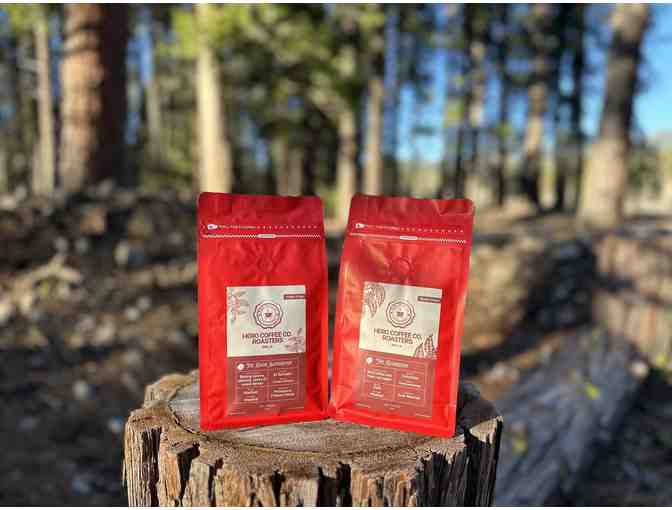 Hero Cafe, Napa -- Gift Basket with FOUR Bags of Single Origin, Ethically Sourced Coffee