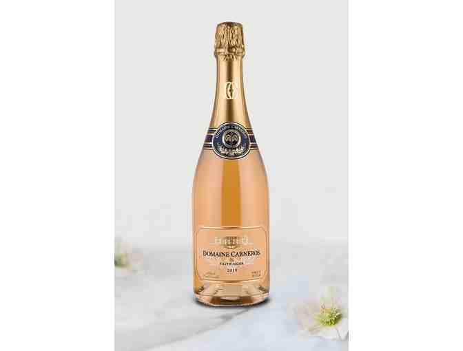 For Valentine's Day: Cocoa Truffles + Domaine Carneros 2019 Brut Rose, 1 bottle