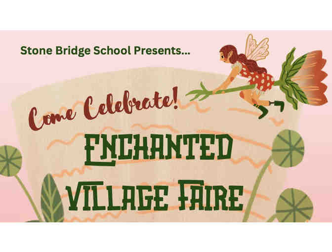 Enchanted Village Faire Experience: SWORD, SHIELD, EVF SHIRT + TICKETS for ONE Lucky Kid!