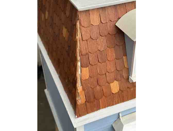 Hand-Crafted Antique Wooden Dollhouse