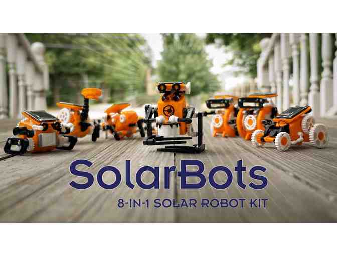 SolarBots: 8-in-1 Solar Robot Kit
