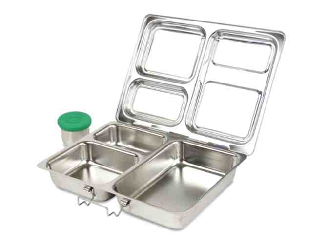 Planet Box Stainless Steel LAUNCH Lunchbox Set with Accessories
