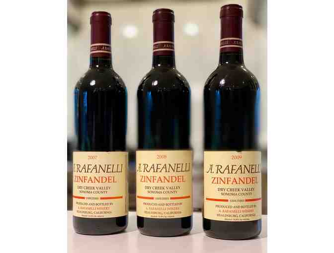 A. Rafanelli Zinfandel 2009 - Bottle 3 of 3 Bottle Vertical Lot!