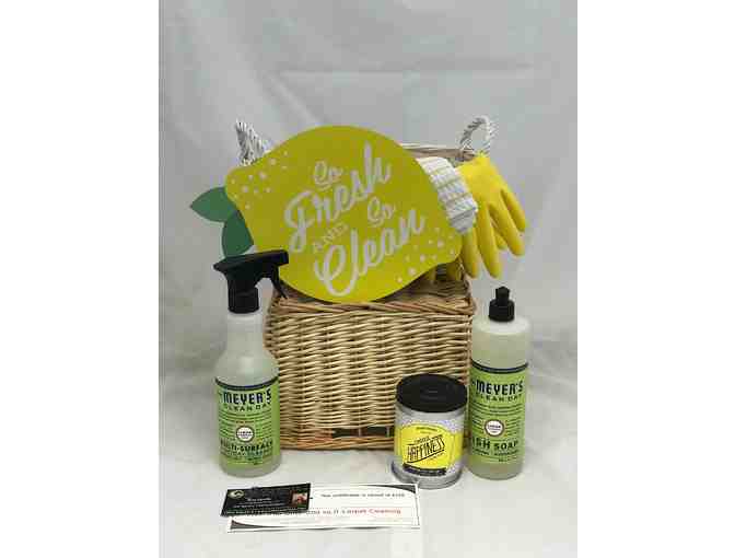 California Steam Clean Carpet Cleaning & Gift Basket of Cleaning Supplies