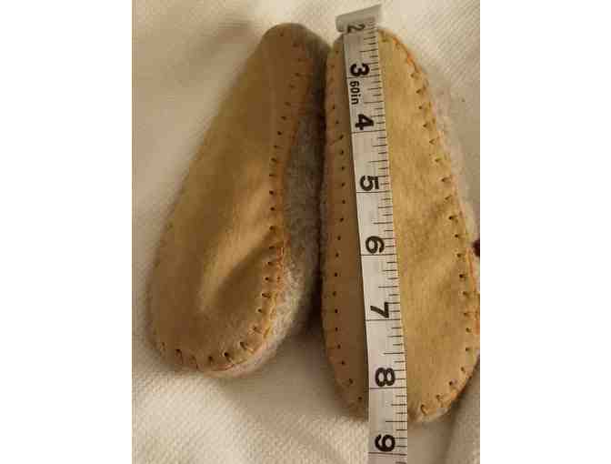 Hand felted children's slippers
