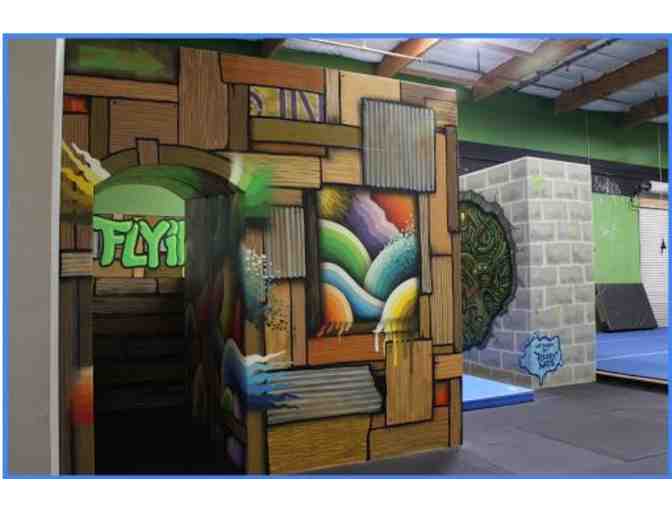 Flying Frog Academy -2 Flight Night Passes & 2 Open Gym Passes