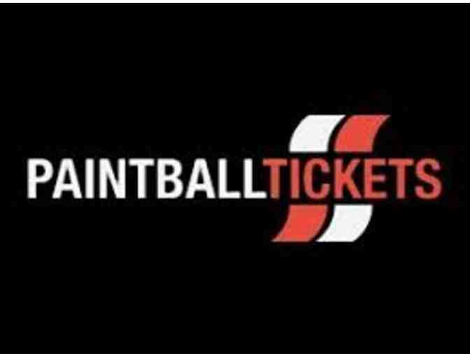 12 Tickets for a Paintball Party, for ages 10 and up
