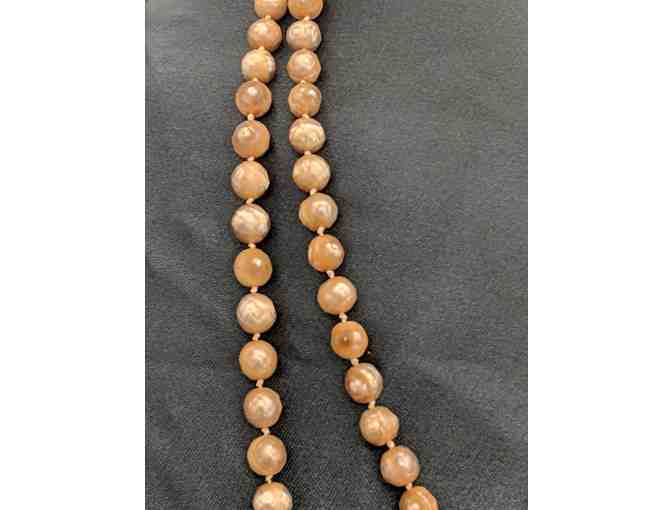 Cut Pearls Triple Length Necklace - by Joanne Radermacher