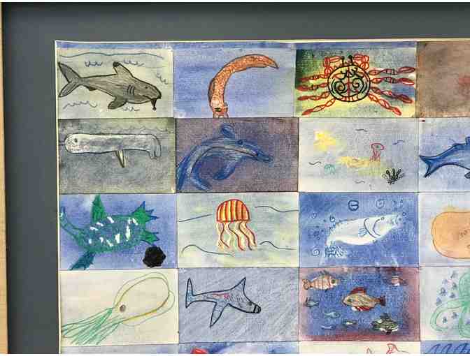 First Grade Group Art Piece!